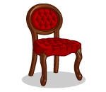 Victorian Ruby Chair