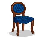 Victorian Sapphire Chair