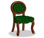 Victorian Emerald Chair