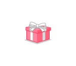 Large Pink Present Box