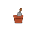 Potted Hand-Trowel
