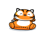 Tiger Bean Bag