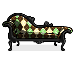 Victorian Argyle Couch