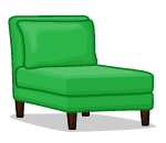 P&B Summer Green Chair