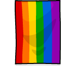 Rainbow Wall Flag