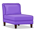 P&B Summer Purple Chair