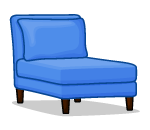 P&B Summer Blue Chair