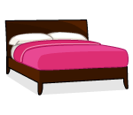 P&B Summer Pink Bed