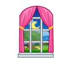 Pink Moon Window