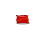 P&B Patriotic Red Pillow