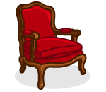 Vintage Ruby Chair