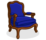 Vintage Sapphire Chair