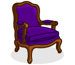 Vintage Plum Chair