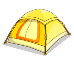 Yellow Camping Tent