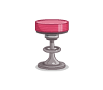 Pink Steel Barstool