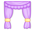 Purple Princess Drapes