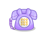 Purple Princess Telephone