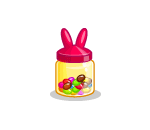 Pink Bunny Jar