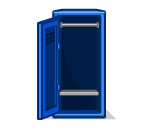 Open Blue School Locker