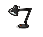 Black Study Desk Lamp