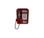 Red Pay Phone