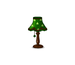 Green Basement Lamp