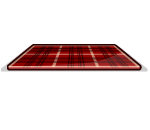 Red Plaid Rug