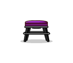 Purple Studio Stool