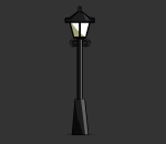 Sparkling City Streetlamp