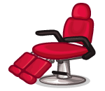 Red Tattoo Chair