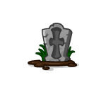 Grim Graveyard Tombstone