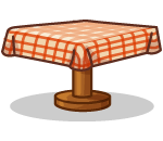 Pizza Parlor Table