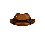 Brown Travel Hat