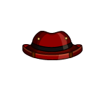 Red Travel Hat