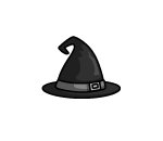 Black Sorceress Hat