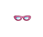 Funky Pink Glasses