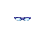 Purple Hornrimmed Glasses