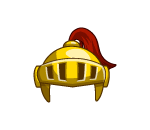 Petaissance Gold Helmet