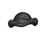 Black Bowler Hat