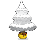 Yellow Pot Christmas Tree
