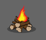 Crackling Campfire