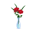 Elegant Rose Vase