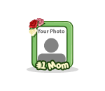 #1 Mom Picture Frame