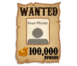 Wanted Poster Portrait