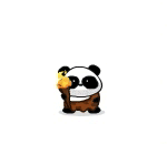 Caveman Panda Plushie
