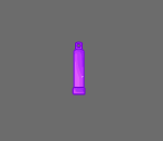 Purple Sparkle Glow Stick