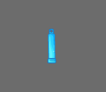 Blue Sparkle Glow Stick