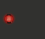 Round Red Lantern