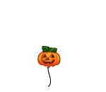 Floaty Happy Pumpkin Balloon