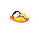 Sleeping Penguin Plushie